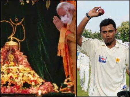 পাকিস্তান থেকে,জয় শ্রী রাম ধ্বনিতে রাম মন্দিরের ভূমিপুজোকে ঐতিহাসিক ঘটনা বললেন দানিশ কানেরিয়া