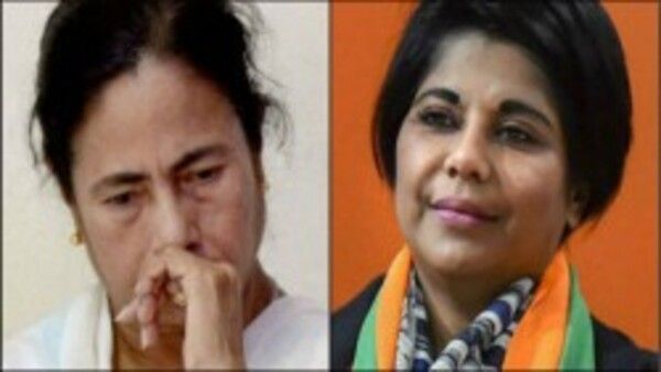 মমতা বন্দ্যোপাধ্যায়ের হাত রক্তে মাখা! ভবানীভবনে বিস্ফোরক ভারতী ঘোষ