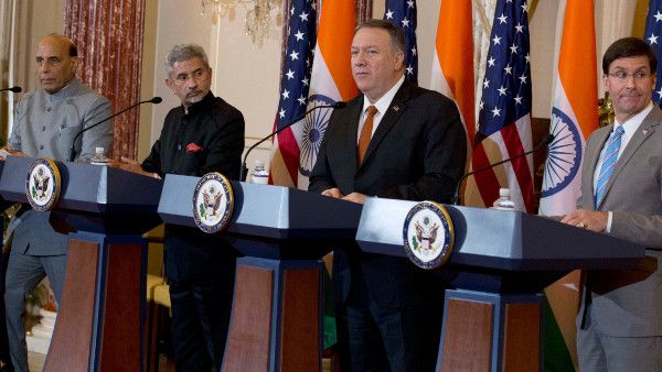 লাদাখ ও দক্ষিণ চিন সাগরে বেজিংয়ের বিরুদ্ধে ভারত-মার্কিন বহুমুখী প্রতিরক্ষা জোট