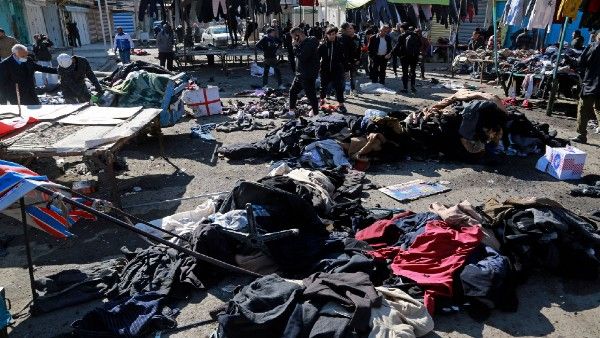 জোড়া আত্মাঘাতী বিস্ফোরণে কেঁপে উঠল বাগদাদ! মৃত কমপক্ষে ৩০, আহত শতাধিক