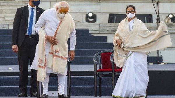 নেতাজির অনুষ্ঠানে 'জয় শ্রীরাম' কেন? ভিক্টোরিয়ার ঘটনায় বিজেপিতে 'ধমক' আরএসএস-এর