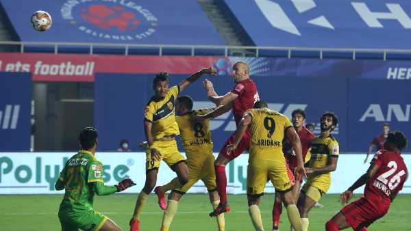 আইএসএল ২০২১: গোলশূন্য ড্র করল হায়দরাবাদ এফসি ও নর্থ ইস্ট ইউনাইটেড