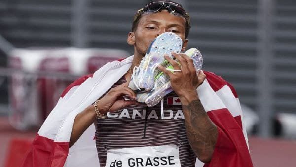 টোকিওয় কানাডার গ্রাসে বোল্টের তিন অলিম্পিক ধরে দখলে রাখা ২০০ মিটারের সোনা