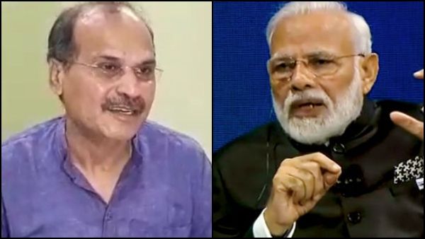 মোদীর হাতে পেনড্রাইভ তুলে দিলেন অধীর, সন্তর্পণে কীসের দাবি জানালেন অডিও বার্তায়