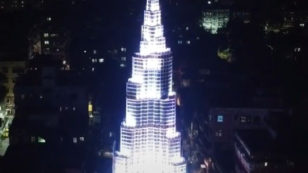 শ্রীভূমির বুর্জা খালিফা প্য়ান্ডেলে লেজারের পর বন্ধ আলো! নেপথ্যে কোন কারণ