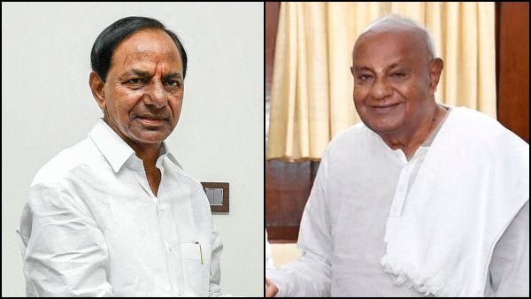 ফের দেশজুড়ে বিজেপি বিরোধিতার মঞ্চ বাঁধছেন কেসিআর, ফোনে শুভেচ্ছা দেবেগৌড়ার