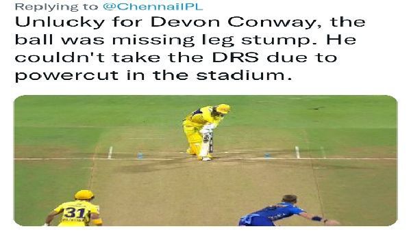 IPL 2022: ওয়াংখেড়েতে বিদ্যুৎ বিভ্রাটে নেওয়া গেল না ডিআরএস! অসহায় কনওয়ে-উথাপ্পা, ব্যাটিং বিপর্যয়ে সিএসকে