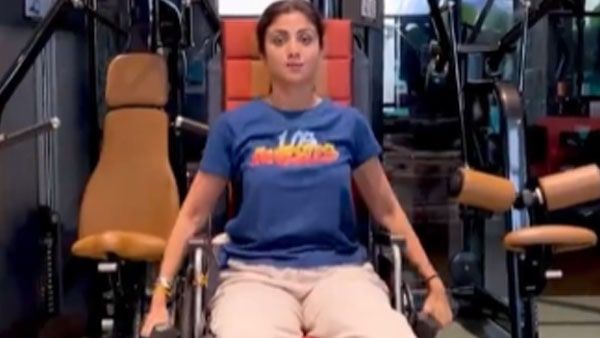 ফিটনেস ফ্রিক শিল্পা শেট্টি, পা ভাঙার পরও করছেন শরীরচর্চা, দেখুন ভিডিও