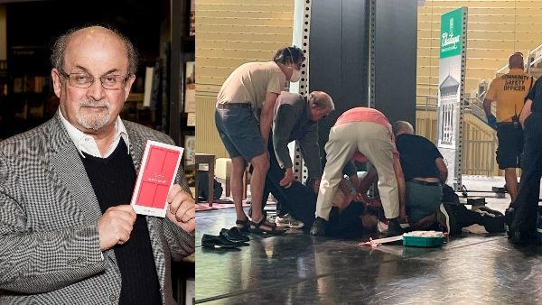 ঘাড়ে পেটে ছুরির গভীর ক্ষত, অবস্থা আশঙ্কাজনক সাহিত্যিক সলমন রুশদির