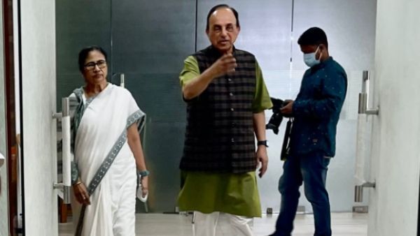 নবান্নে মমতার সঙ্গে সাক্ষাত মোদীর তীব্র সমালোচক সুব্রহ্মণ্যম স্বামীর, তৃণমূলে যোগদানের জল্পনা