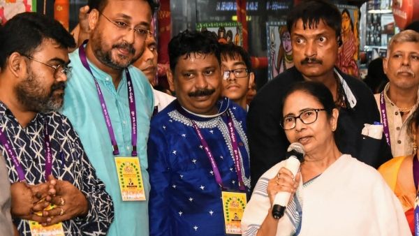 পটশিল্পকে উজ্জীবিত করতে তৈরি হল ৭৫ পল্লীর মণ্ডপ, উদ্বোধন হল মুখ্যমন্ত্রীর হাতে