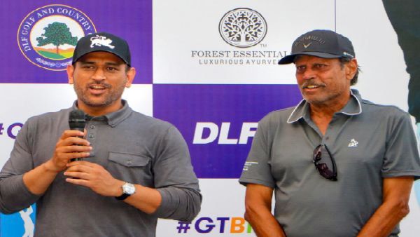 মহেন্দ্র সিং ধোনিও কি কপিল দেবের মতো গলফের দিকে ঝুঁকছেন? ভাইরাল ভিডিও