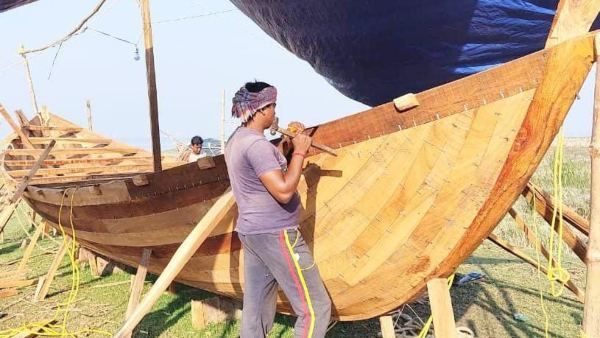ভারত ও ব্রিটেনের যৌথ উদ্যোগ, এই গ্রামে তৈরি হচ্ছে হারিয়ে যাওয়া নৌকা