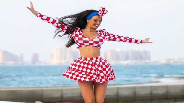 FIFA World Cup 2022: বিশ্বকাপ কাঁপানো ক্রোট মডেল ইভানা মাতাবেন ফাইনালেও, মেসির উপর রাগের কারণ কী?