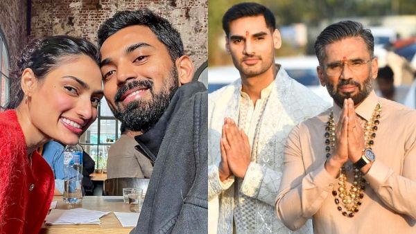 চার-হাত এক হল, রাহুল-আথিয়া শেট্টি বিবাহ সম্পন্ন, পাপারাৎজিদের মিষ্টি খাওয়ালেন সুনীল শেট্টি