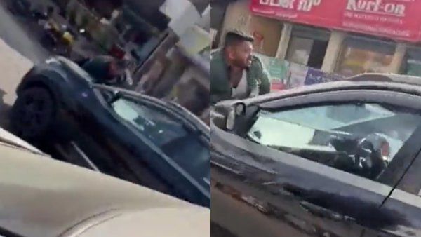 দুর্ঘটনার পর মহিলারা গাড়ির উপর ঝাঁপিয়ে পড়লেন যুবক, গাড়ি ছুটল রুদ্ধশ্বাস গতিতে