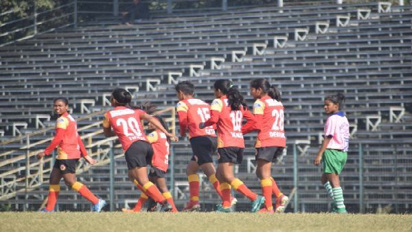 কন্যাশ্রী কাপে ৩৫-০ ব্যবধানে জিতল ইমামি ইস্টবেঙ্গল, দুই ম্যাচে ৪৪ গোল লাল হলুদের