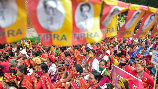 টিপ্রামোথাই প্রধান কাঁটা বামেদের, আবার টিপ্রামোথাই ‘বন্ধু’! অদ্ভুত সমীকরণ ত্রিপুরা নির্বাচনে