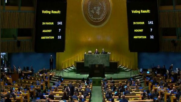 রাশিয়া-ইউক্রেন যুদ্ধ বন্ধে প্রস্তাব UN-এর! ভোটদানে বিরত থাকল ভারত এবং চিন