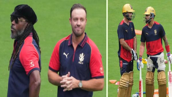 IPL 2023: বিরাট-ফাফ-ম্যাক্সওয়েলরা অভিনব কায়দায় অনুশীলনে! আরসিবির বিরল সৌজন্যে আপ্লুত গেইল-এবিডি