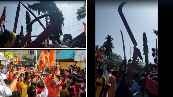 রামনবমীর পর হনুমান-জয়ন্তীতেও অস্ত্র হাতে মিছিল! কড়া পদক্ষেপ পুলিশের