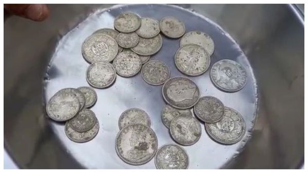 মাটি খুঁড়তে গিয়ে বেরিয়ে এলো শতাধিক বছরের প্রাচীন প্রচুর রুপোর মুদ্রা! উলুবেড়িয়ার ফুলেশ্বরে চাঞ্চল্য