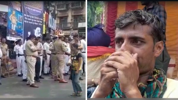 কেউ বাজাচ্ছেন শাঁখ, কারো হাতে ব্যানার! অভিষেকের পাড়ায় সরকারি কর্মীদের মিছিলে সতর্ক পুলিশ