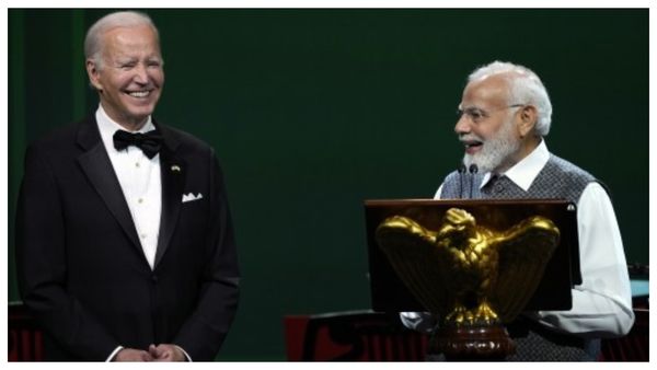 Modi In USA: ক্রিকেটেও উন্নতি করছে আমেরিকা, মোদীর ভাষণে চমকে গেলেন বাইডেন