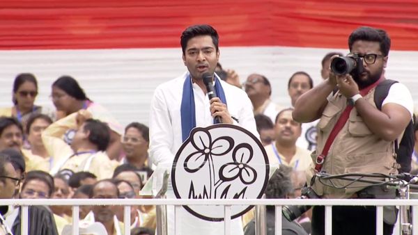 21 July TMC Shahid Diwas: , 'জিতেগা INDIA', ১০০ দিনের টাকা আদায়ে দিল্লি চলোর ডাক অভিষেকের