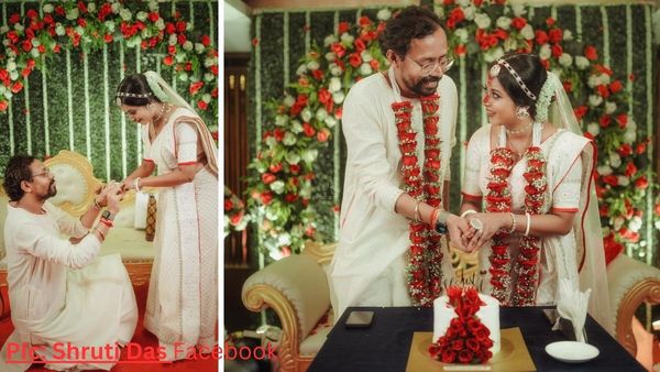 Swarnendu-Shruti Das Wedding: চুপিসারেই সিঁদুর দান শ্রুতি দাসের, বিয়েতেও ছক ভাঙলেন বিতর্কিত জুটি