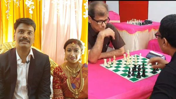 Chess At Marriage Reception: দাবাড়ুর বিয়েতে অভিনব উদ্যোগ, খেতে বসার আগে অতিথিরা খেললেন দাবা!
