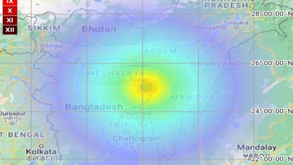 Earthquake: ভূমিকম্পে কেঁপে উঠল মেঘালয়-সহ উত্তর-পূর্ব ভারত, কম্পনের মাত্রা রিখটার স্কেলে ৫.৪