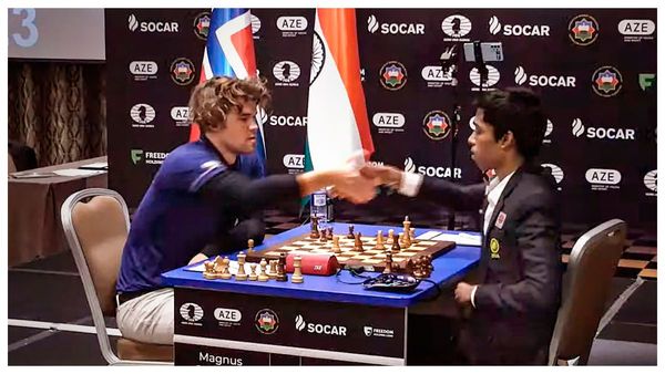Chess World Cup Final 2023: ফাইনালে টান টান লড়াই, পিছিয়ে পড়েও দুরন্ত প্রত্যাবর্তন প্রজ্ঞানন্দের