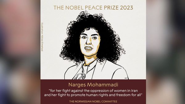 Nobel Peace Prize 2023: মানবাধিকারের জন্য লড়াইকে কুর্নিশ, নোবেল শান্তি পুরস্কার ইরানের নার্গিস মহম্মদীকে