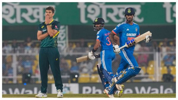 IND vs AUS 3rd T20I: বর্ষাপাড়ায় ঝড় তুলে শতরান ঋতুরাজের, সিরিজ রক্ষা করতে অজিদের করতে হবে ২২৩ রান