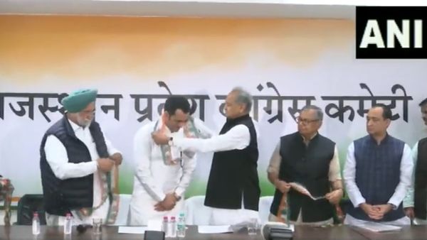 Rajasthan Assembly Election 2023: ভোটের আগে বড় ধাক্কা বিজেপির, সংখ্যালঘু মোর্চার রাজ্যসভাপতির কংগ্রেসে যোগ