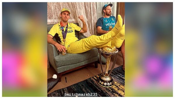 ICC World Cup 2023: ‘কোনও অসম্মা‌‌ন করিনি’, ট্রফি বিতর্কে ঔদ্ধত্যের সুরেই জবাব দিলেন মিচেল মার্শ