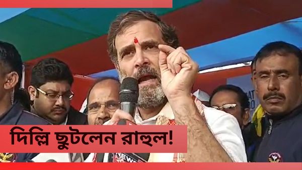 বাংলায় কর্মসূচি কাটছাঁট করেই দিল্লি ছুটলেন রাহুল, সিদ্ধান্ত ঘিরে ধোঁয়াশা