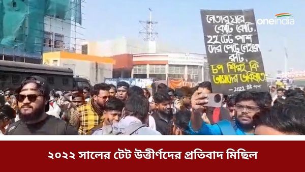 ধর্মতলায় বসে অবস্থান চাকরি প্রার্থীদের, কবে হবে শিক্ষক নিয়োগ?