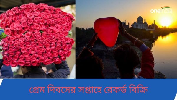 Valentine's Day: প্রেম দিবসের সপ্তাহে গিফট-গোলাপের রেকর্ড বিক্রি, ভালোবাসার উৎসবে সামিল ভারতীয়রাও