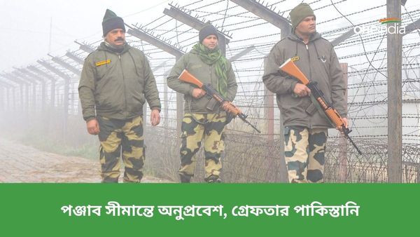আন্তজার্তিক সীমান্ত পেরিয়ে পঞ্জাবে বিএসএফের হাতে গ্রেফতার পাকিস্তানি! অনুপ্রবেশের কারণ জানলে চমকে যাবেন