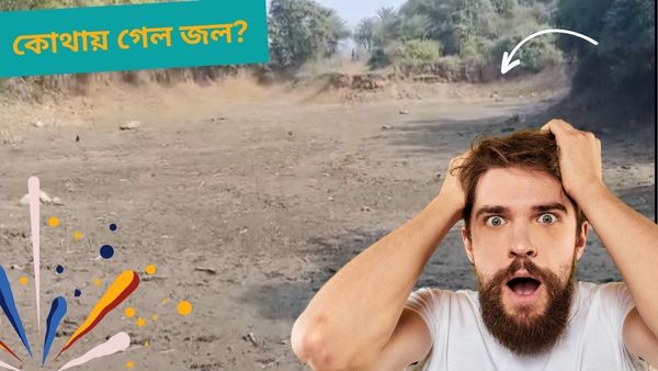 West Bengal News: রাতেও ছিল আস্ত পুকুর! সকাল হতেই একী কাণ্ড? দেখুন সেই ভিডিও