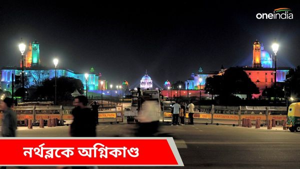 তীব্র গরমের মাঝে অগ্নিকাণ্ড দিল্লিতে, সংসদ ভবনের নর্থব্লকে আগুন