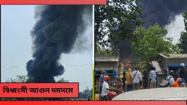 Fire at Kolkata: দমদমে বিধ্বংসী আগুন, আনা হল রোবট, গৃহহীন বহু মানুষ