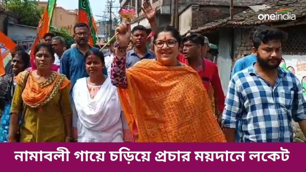 কাঁচা আম কিনলেন লকেট চট্টোপাধ্যায়, হুগলিতে রবিবারের বাজারে জনসংযোগ বিজেপি প্রার্থীর