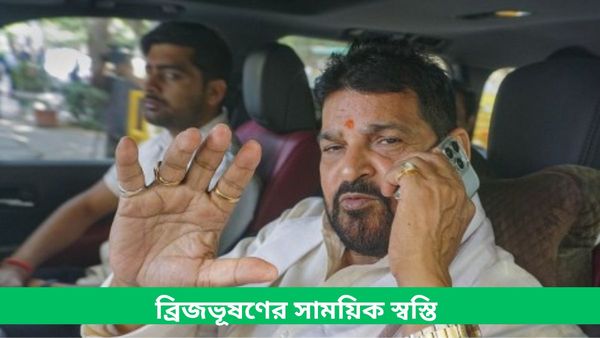 Brijbhushan Sharan Singh: ভোটের মধ্যে সাময়িক স্বস্তি, শুক্রবার আদালতের রায়ের দিকে তাকিয়ে ব্রিজভূষণ