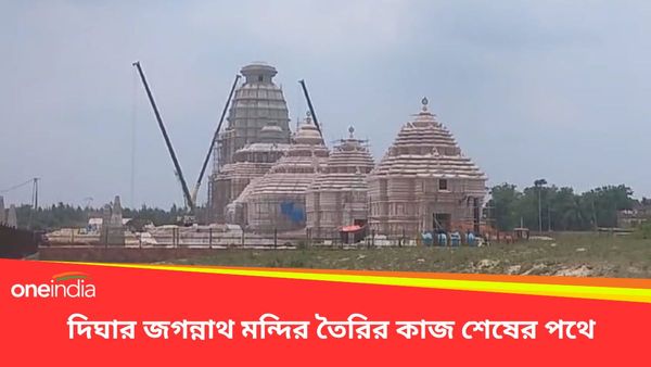 রথযাত্রার দিনেই কি উদ্বোধন দিঘার জগন্নাথ মন্দিরের? মন্দির প্রাঙ্গণে তৈরি হচ্ছে বিশাল রথ