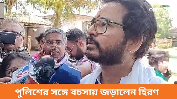 Lok Sabha Vote 2024: কেশপুরে বিজেপি কর্মীদের ভোট দিতে বাধা, পুলিশের সঙ্গে বচসায় জড়ালেন হিরণ