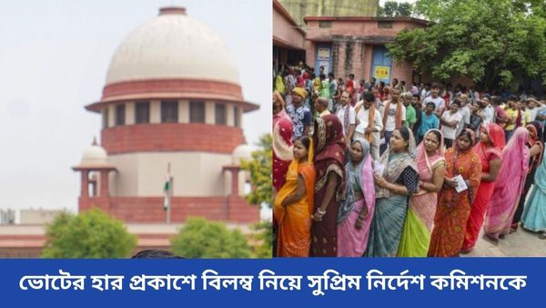Lok Sabha Election: ভোটের হার প্রকাশে বিলম্ব কেন? নির্বাচন কমিশনের কাছ জবাব তলব করল সুপ্রিম কোর্ট