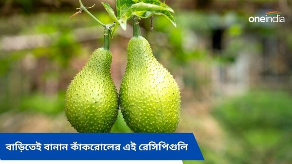 কাঁকরোল দেখলে মুখ ঘোরাচ্ছেন, এই রেসিপিগুলি পেলে নিমেষেই থালা হবে সাবাড়!